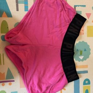 PINK Victoria's Secret Hot Pink Shorts